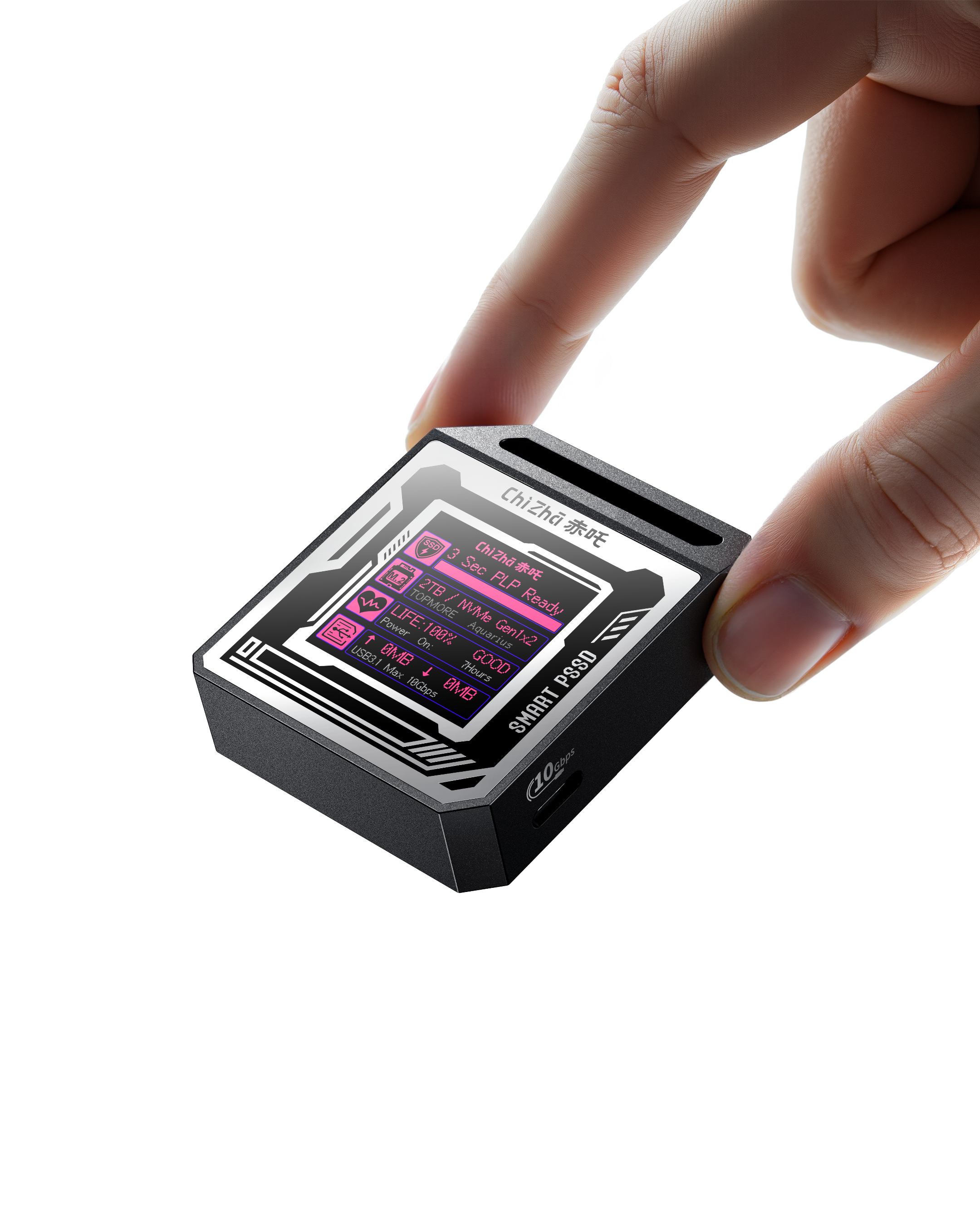 Chizha Pocket Smart 2230 M.2 NVMe SSD Enclosure