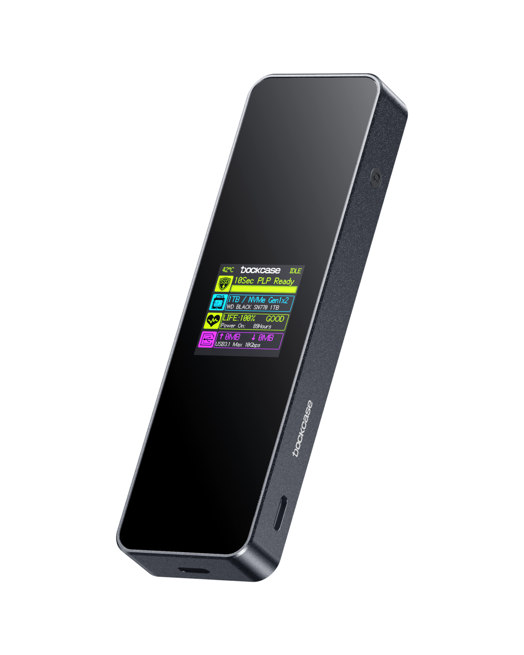 Dockcase Smart M.2 NVMe SSD Enclosure