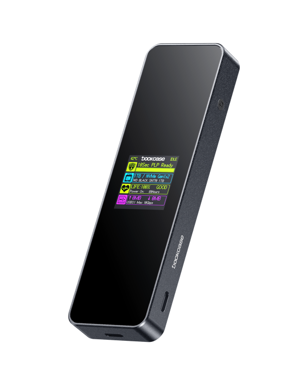 Dockcase Smart M.2 NVMe SSD Enclosure