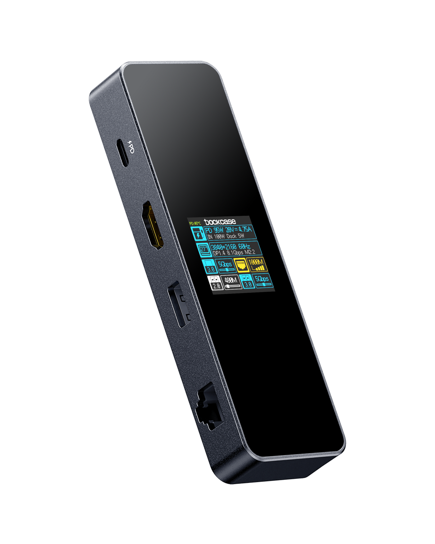 Dockcase Smart 6-in-1 USB-C Hub