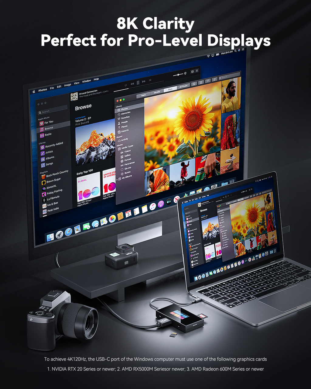 Dockcase Smart USB-C Hub 7-in-1 with M.2 SSD Enclosure